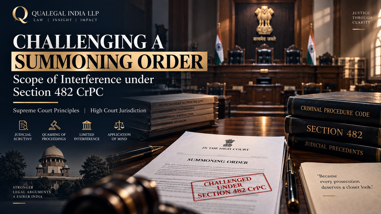 Challenging a Summoning Order under Section 482 CrPC High Court interference quashing criminal proceedings